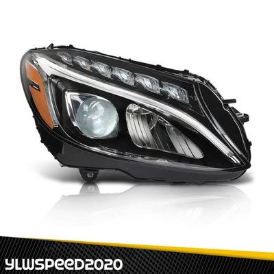 Faro LED lado derecho apto para Mercedes Benz C43 AMG C300 2015-2018 clase C Foto 1 de 4