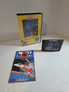 Air Buster (Sega Genesis, 1991) Cartridge, Manual and Case- Read - Picture 1 of 13
