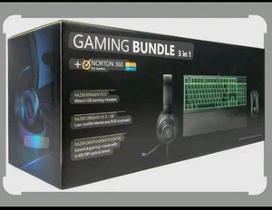 Razer Gaming Bundle 3 in 1 +Norton 360 12 Months.  - Picture 1 of 3