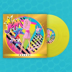 JEM & HOLOGRAMS New 2025 BEST OF LEMONADE GLITTER COLORED VINYL RECORD Presale - Picture 1 of 1