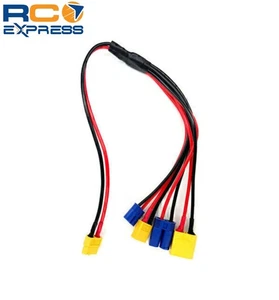 Racers Edge 4-Function Charge Adapter to M Xt60 Xt60 Xt90 Ec3 Ec5 RCE1688 - Picture 1 of 1