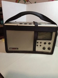 Vintage C Crane CC Radio Plus Tragbar AM FM Wetter 2 Meter Amateurfunk Band Silber - Bild 1 von 6