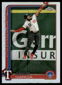 2025 Topps Chrome Adolis García REFRACTOR #293 Texas Rangers - Picture 1 of 2
