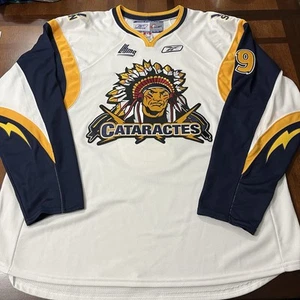 Maglia Pascal Dupuis Shawinigan Cataractes MIC RBK taglia XXL autentica CHL OHL - Foto 1 di 12