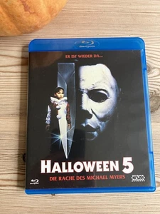 HALLOWEEN V 5 Revenge of Michael Myers 1989 REGION B Blu-ray vgc reversible art - Bild 1 von 4