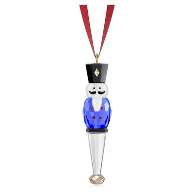 Swarovski Crystal Holiday Cheers Nutcracker Ornament, Blue, 5701868 - Image 1 of 4