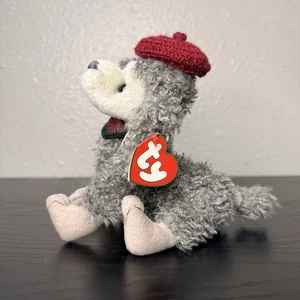 Vintage TY Beanie Baby Cheri Französischer Pudel Hund Bewegliche Gelenke. 1993 - Bild 1 von 11