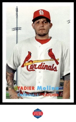 2015 Topps Archives #59 Yadier Molina - Image 1 of 2