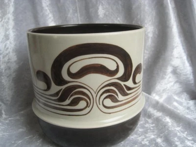 Rosenthal SIENA BRAUN Bowle - Gefäß  BRAUNMALEREI   1 - teilig   RAR+TOP - Bild 1 von 4