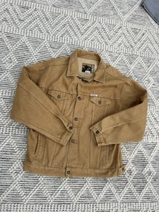 VINTAGE BOSS Jean Shirt Jacket MENS Sz XL Blue Denim Shacket 80s 90s Retro - Bild 1 von 3