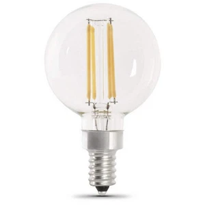 FEIT ELECTRIC BPG1660950CAFIL/2/RP 5.5 W,G16-1/2,Candelabra Screw (E12),PK2 797U - Picture 1 of 1