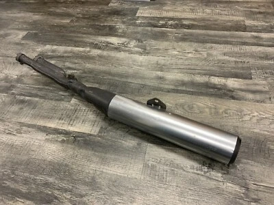 Suzuki 1988-1993 GSX1100 1100 Katana OEM silenciador esquerdo tubo de escape deslizante (#1F - Imagem 1 de 4