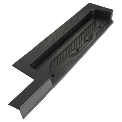 For Ford Transit-150/250/350 HD 2015-2023 RH Door Scuff Plate Protector Black - Image 1 of 4