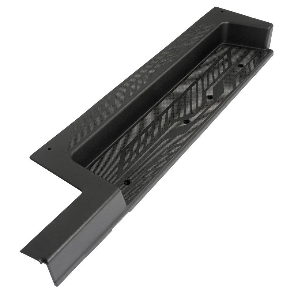 For Ford Transit-150/250/350 HD 2015-2023 RH Door Scuff Plate Protector Black - Image 1 of 4