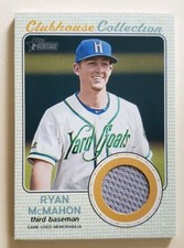 2017 Ryan McMahon Topps Heritage Minor League Game Used Jersey Rookie CardCCR-RM
