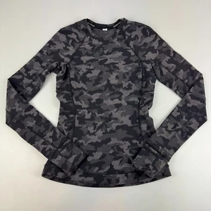 Lululemon Damengröße 2 It's Rulu Run Camouflage grau Daumenlöcher/Handschuhe - Bild 1 von 11