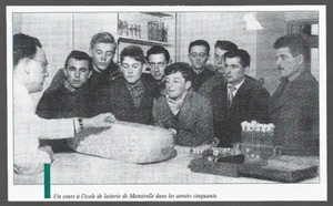 1999  --  UN COURS A L ECOLE DE LAITERIE DE MAMIROLLE DANS LES ANNEES 50 . 3V213 - Bild 1 von 1