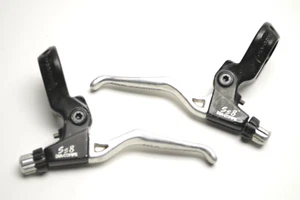 DIA-COMPE Ss8 EMBOSSED TWIST SHIFT BICYCLE CANTILEVER BRAKE LEVERS - Picture 1 of 4