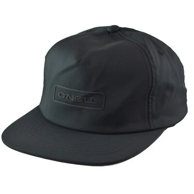 Gorra ajustable O'Neill híbrida con logotipo tonal negra con cierre a presión Foto 1 de 4
