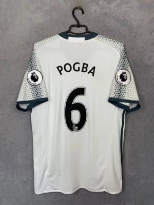 Camiseta de fútbol Pogba Manchester United Third 2016 - 2017 Adidas para hombre talla L UA1 Foto 1 de 4