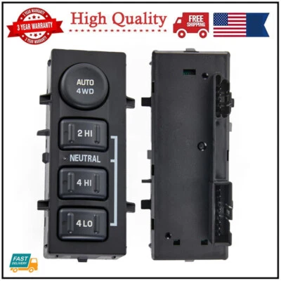 Interruptor selector de tracción en las 4 ruedas para Chevrolet Silverado Suburban 1500 2500 V8 2002 Foto 1 de 4
