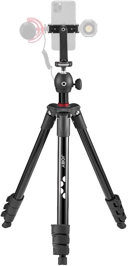 JOBY Compact Light Kit, Smartphone  Camera Tripod with Ball Head, Universal Sma - Image 1 of 3