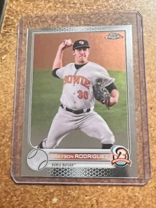 2022 Topps Pro Debut Chrome Baseball # PDC-62 Grayson Rodriguez - Picture 1 of 2