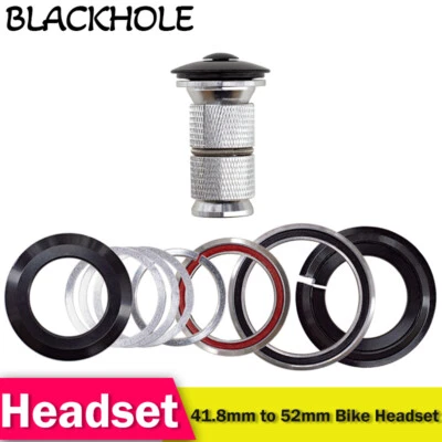 Auriculares de cuadro de bicicleta compatibles de 41,8 mm a 52 mm tubo recto/cónico horquilla de carretera MTB Foto 1 de 4