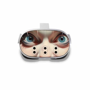 Blue Eyes Skin Decal Compatible with Meta Quest 3 Headset Girls Protective Decal - Picture 1 of 4