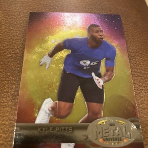 2021 Skybox Metal Universe Champions Retro Kyle Pitts