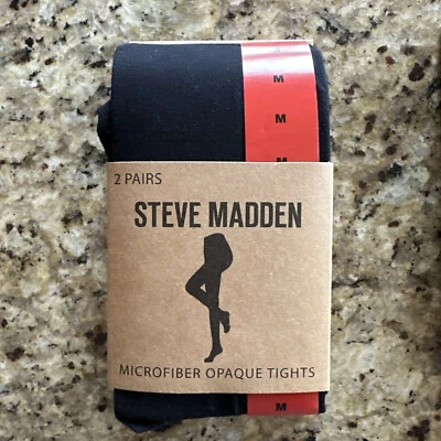 Medias opacas de microfibra para mujer STEVE MADDEN 1 o 2 pares Foto 1 de 3