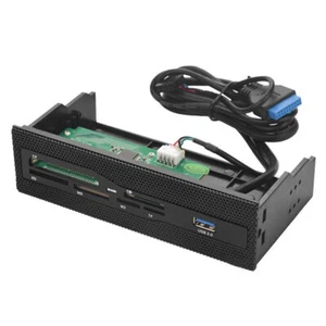 PC Interner Kartenleser USB 3.0Port M2 SD MS XD CF TF Karte Armaturenbrett Frontplatte - Bild 1 von 7