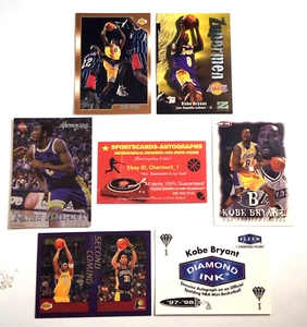 KOBE BRYANT / 6 Card Lot/ L.A. Lakers / Nm-Mint? +Coupon - Picture 1 of 2