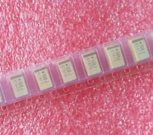 20PCS AVX 7343E 6.3V 1000uF 108J E-type SMD tantalum capacitors - Picture 1 of 2