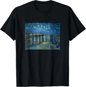 Starry Night Over the Rhone Doctor Visit T-Shirt Hoodie - Picture 1 of 18