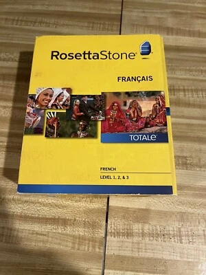 Rosetta Stone French Language Learning Set Level 1-3 Digital Download - Image 1 of 4