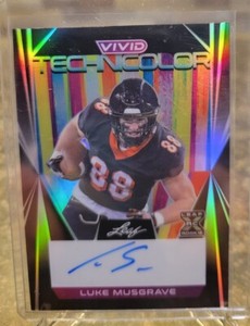 2023 Leaf  Vivid Rookie Luke Musgrave