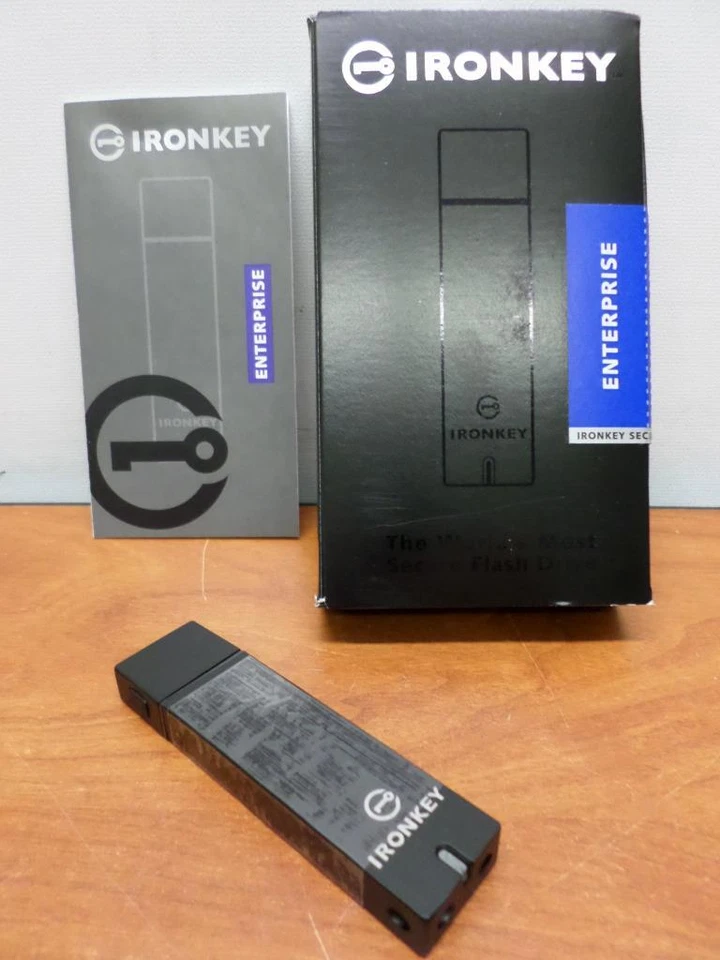 Ironkey Enterprise D200 Secure Flash Drive 8GB - New Factory Sealed - Image 1 of 1