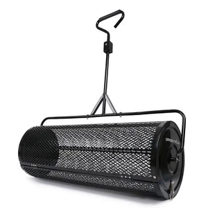 Garden Tailor Compost Spreader 44 Inch Towable Peat Moss Spreader with Instal... - Picture 1 of 7