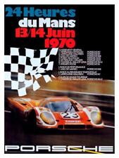 Porsche *POSTER* 1970 Le Mans 917 race car - AMAZING ART PRINT French 908 911
