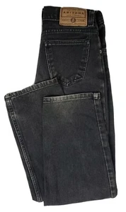 Arizona Jeans Black Denim Youth Girls Size 12 Regular Childs Pants - Picture 1 of 11