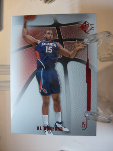 2008-09 Upper Deck SP Authentic Basketball Card #45 Al Horford   (93186)