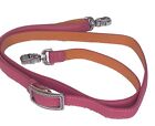 Brighton Leather Crossbody Purse Replacement Strap Adjustable Pink