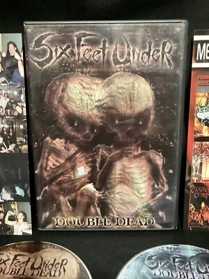 Six Feet Under Double Dead Live In Concert DVD  Very good Condition Metal Blade. - Image 1 of 4