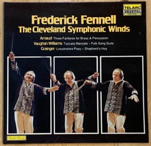 Frederick Fennell The Cleveland Symphonic Winds Original Telarc LP DG-10050 MINT - Picture 1 of 4