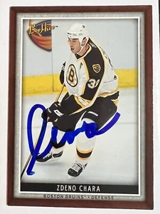 Zdeno Chara Signed 2006-07 Upper Deck Bee Hive Hockey # 94 - Picture 1 of 2