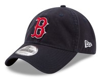 New Era Boston Red Sox Navy 9TWENTY Core Classic Adjustable Hat - MLB Dad Cap