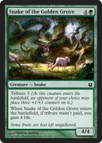 Born of the Gods - Snake of the Golden Grove - Foil - Image 1 of 1