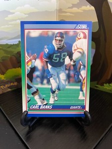 1990 Score Carl Banks #91 Football Card