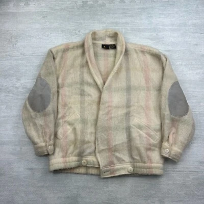 Cárdigan deportivo vintage Liz suéter para mujer lana mediana mohair cabaña núcleo abuela Foto 1 de 4